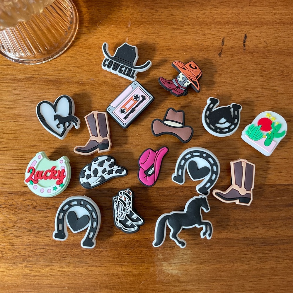Variety of Croc Charms